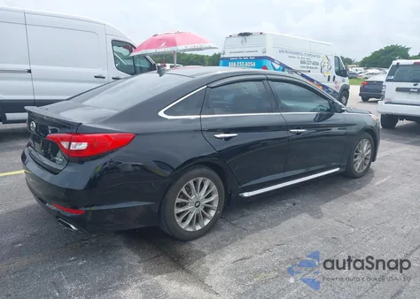 2015 Hyundai Sonata Limited z USA, uszkodzony, nr VIN 5NPE34AF9FH020721